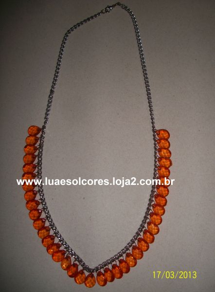 Penduricalhos Gotas Coral