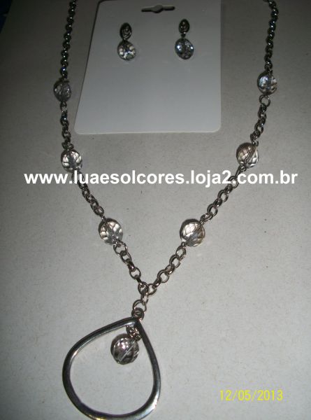 Conjunto Cristal Cinza